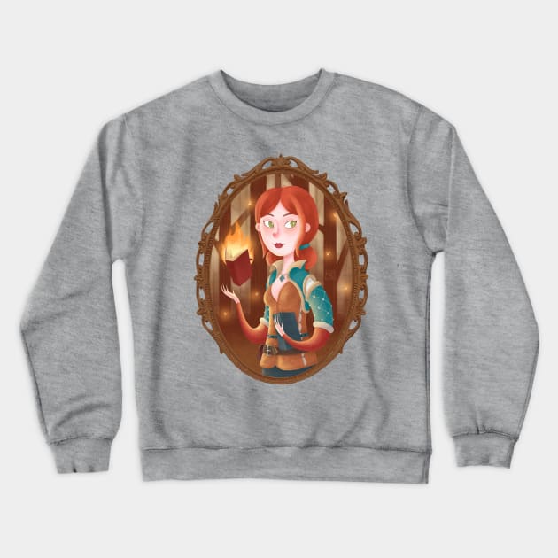 Triss Merigold Crewneck Sweatshirt by Kripton